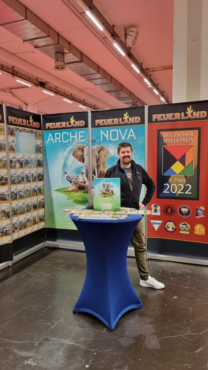 Mathias Wigge live an den Spieltischen Feuerland Sanctuary